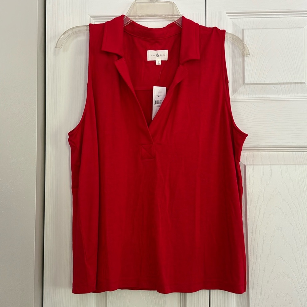 Lou & Grey signaturesoft sleeveless top